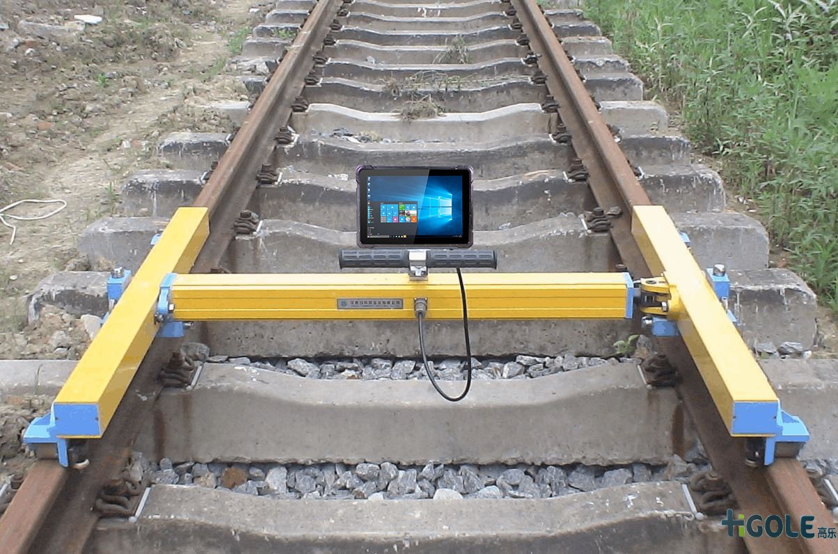 鐵軌檢測小推車