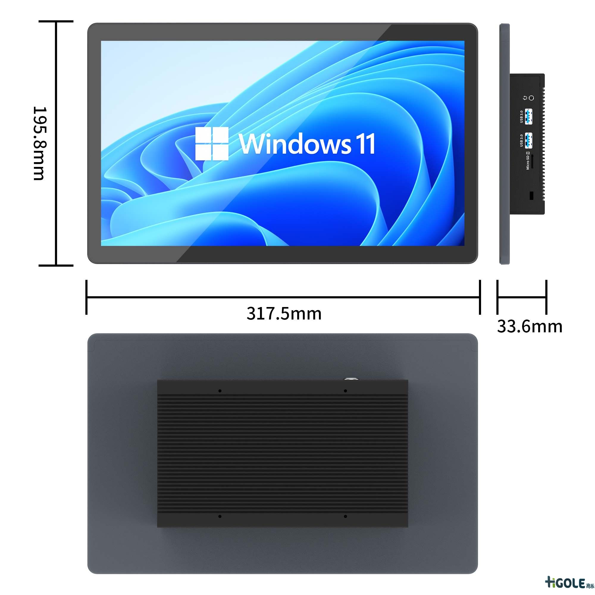 13.3寸工業(yè)一體機(jī)電腦 13.3寸工業(yè)一體機(jī)電腦